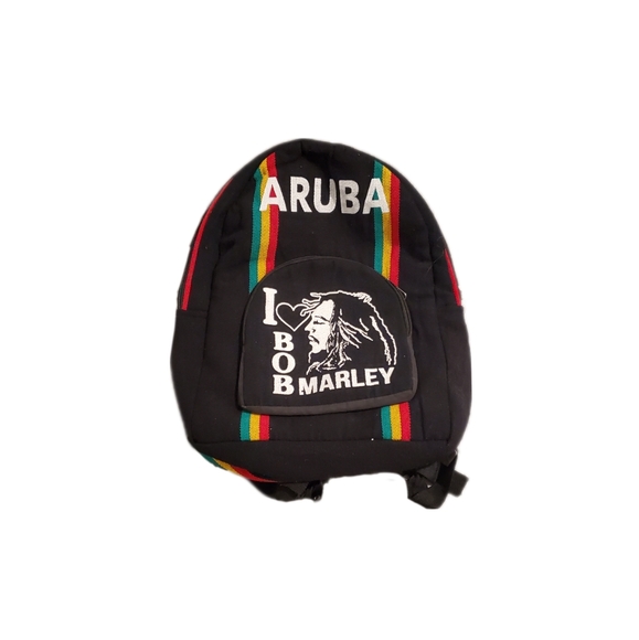 Y2K Bob Marley Aruba Backpack - Picture 1 of 2